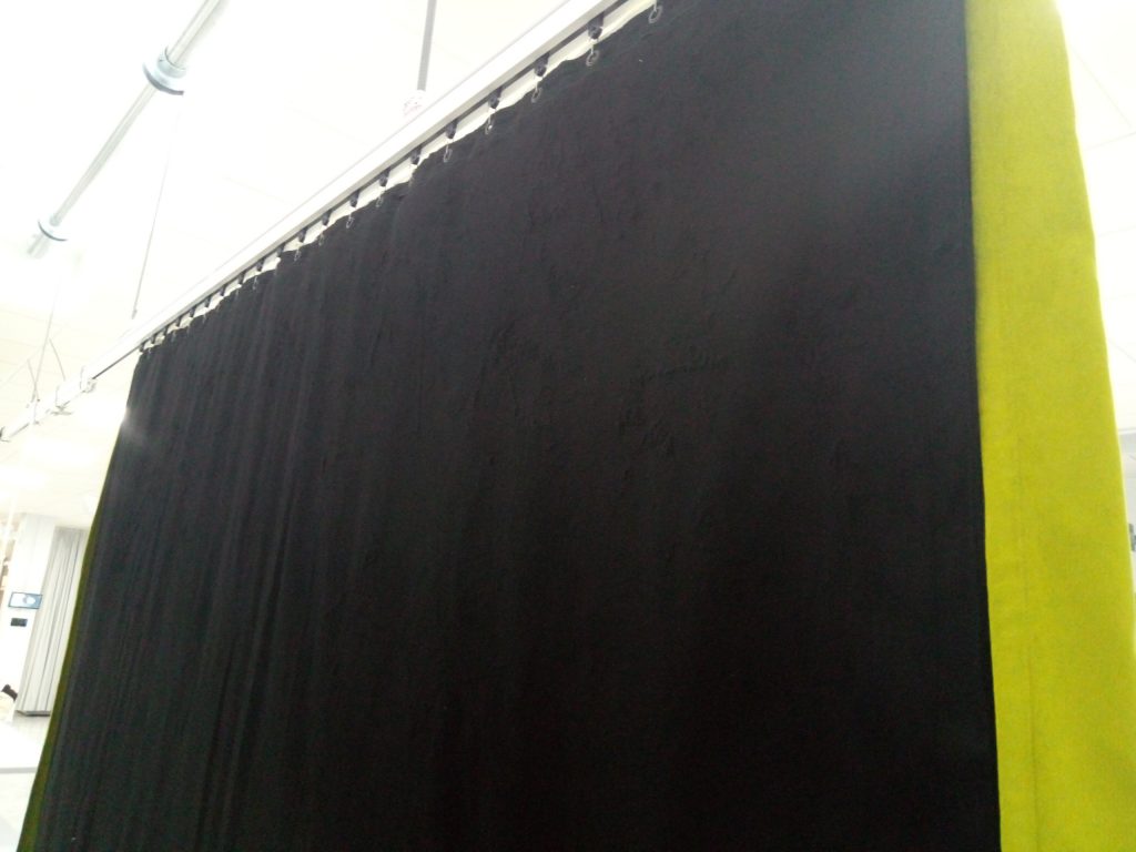 cortinas acústicas doble capa